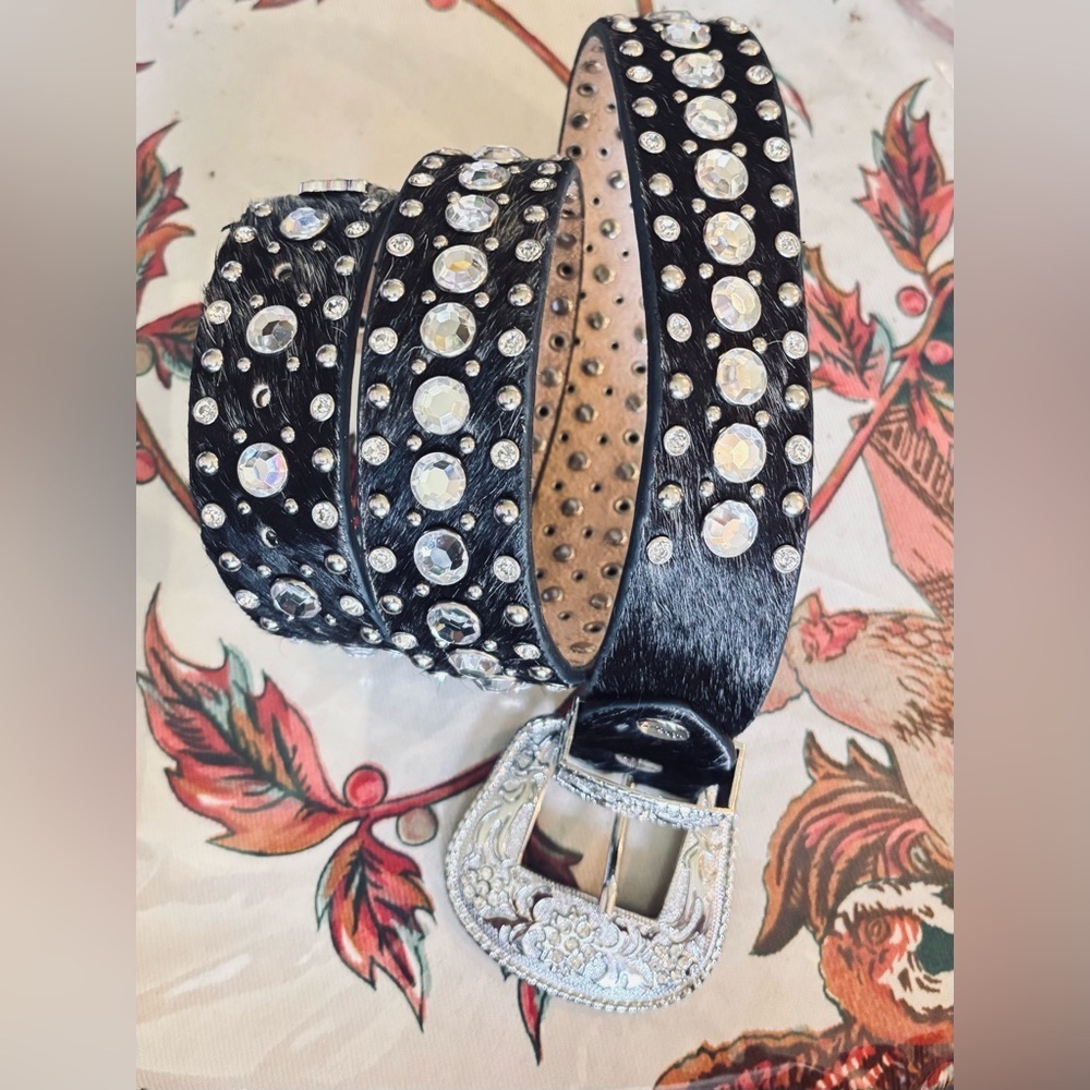 BHW Western Cowgirl Bling Belt